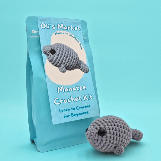 Manatee Crochet Kit