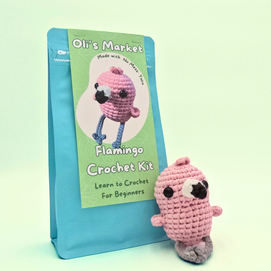Flamingo Crochet Kit